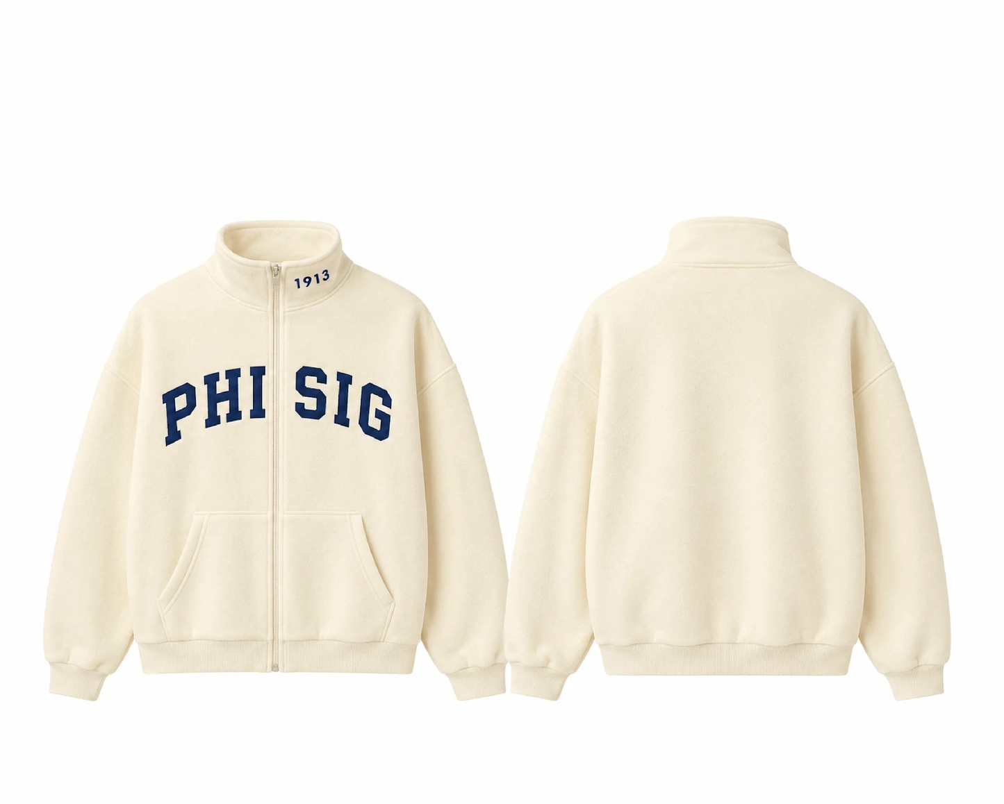 PHI SIG FALL ZIP UP