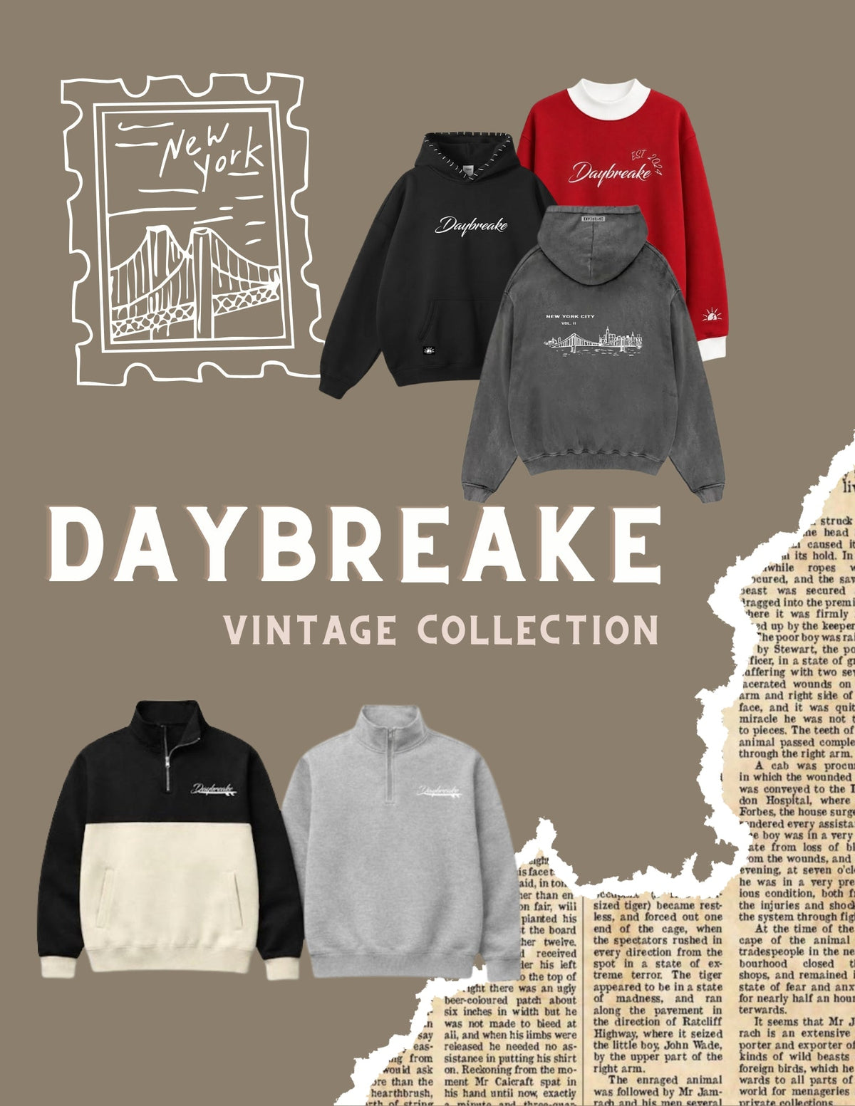 Daybreake Shop All collection — best sellers and limited releases