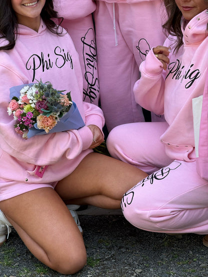 PHI SIG RHINESTONE SHORTS