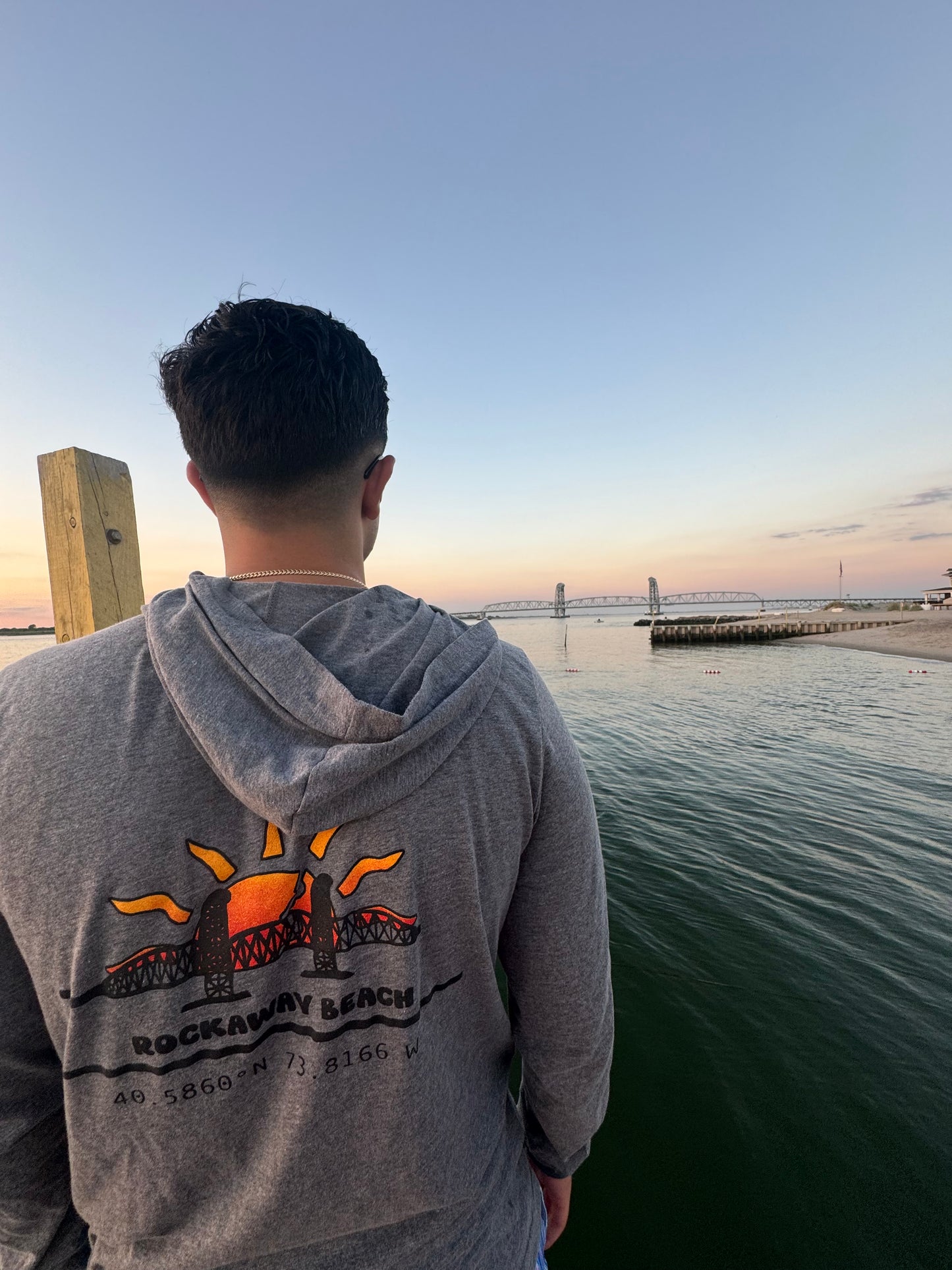 Rockaway Beach Light Hoodie