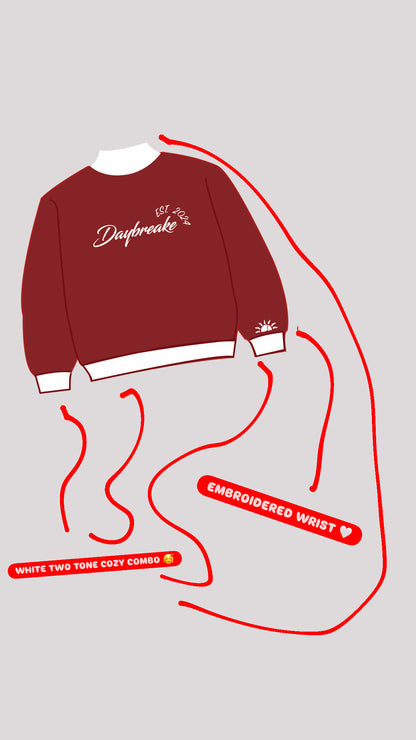 CHERRY MOCKNECK