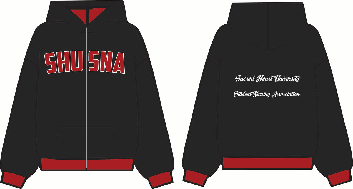 Sacred Heart SNA zip-up by Daybreake