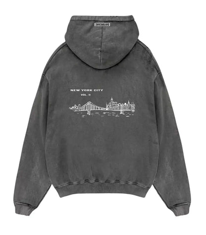 Daybreake NYC Hoodie, pullover streetwear sweatshirt