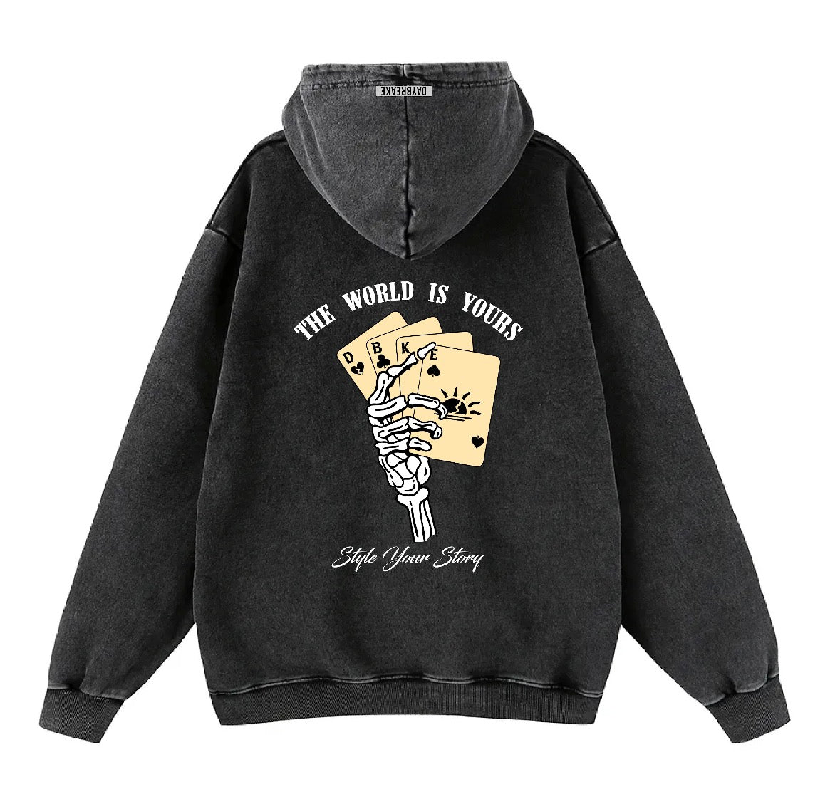 Daybreake Card Game Hoodie, pullover sweatshirt