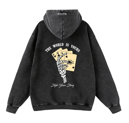 Daybreake Card Game Hoodie, pullover sweatshirt