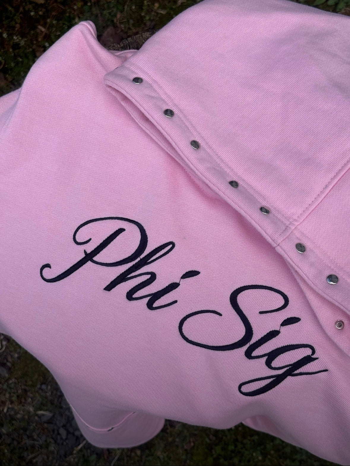 PHI SIG RHINESTONE SHORTS