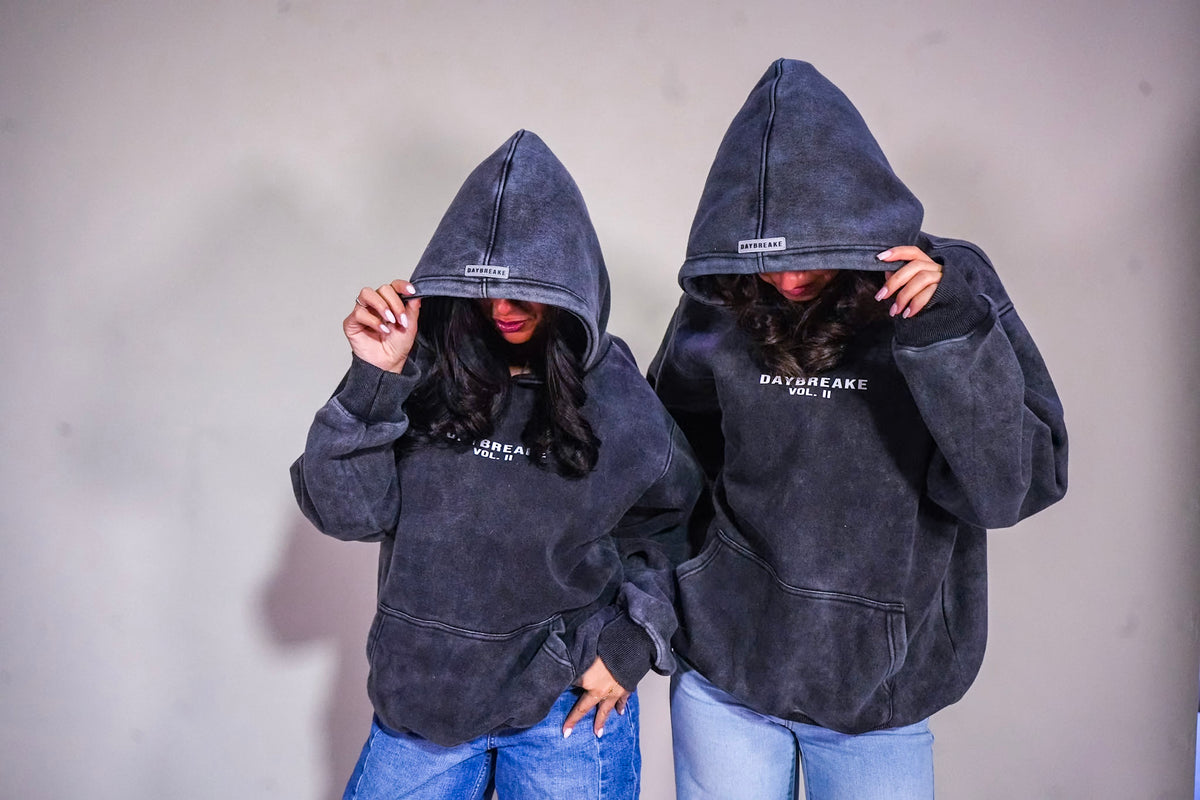 Daybreake NYC Hoodie, pullover streetwear sweatshirt