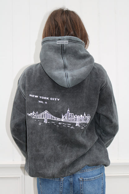 Daybreake NYC Hoodie, pullover streetwear sweatshirt