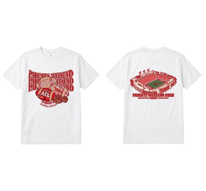 Alpha Gamma Delta San Diego State family weekend t-shirt by Daybreake